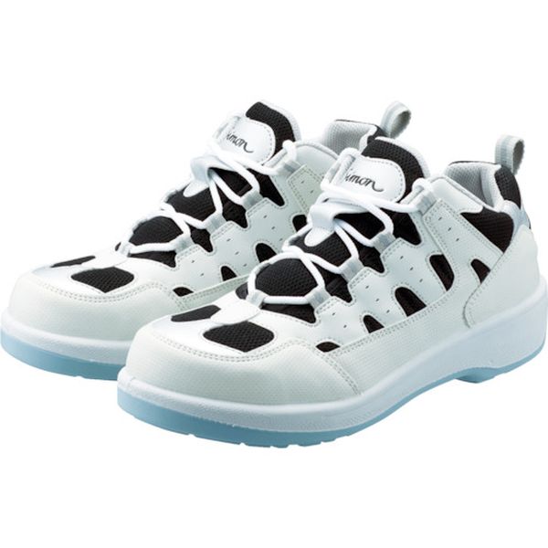 プロスニーカー　短靴　８８００白／黒　２５．０ｃｍ