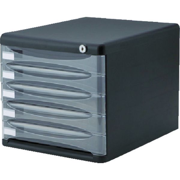 ナカバヤシ　セキュリティデスクトップケース５段