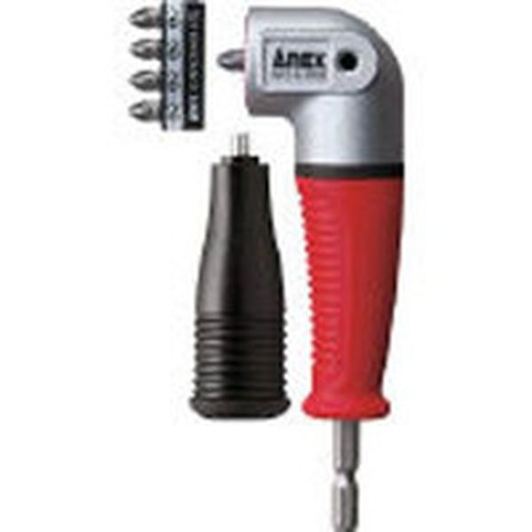 アネックス　電動ドライバー用　超短Ｌ型アダプター