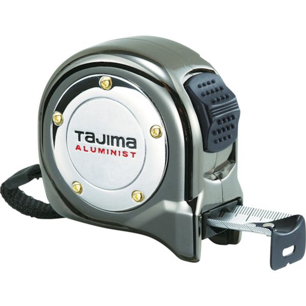 タジマ　アルミニストロック２５　ガン／クロ５．５ｍ／メートル目盛／ブリスター
