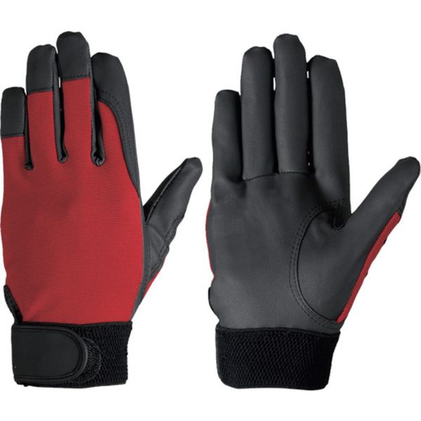 作業手袋　袖口マジックバンド式　ハンドバリア　＃２０　Ｌ寸