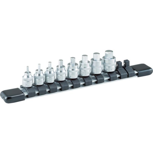 ショートヘキサゴンソケットセット（ホルダー付）　８ｐｃｓ