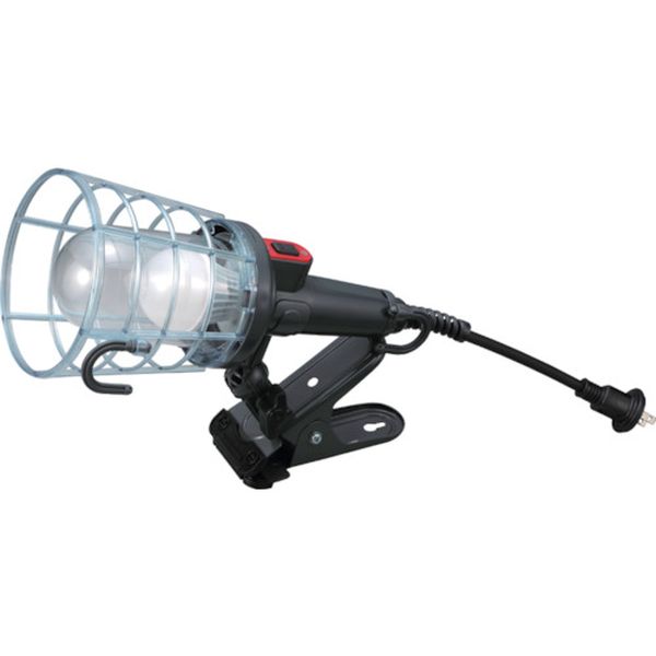 ハタヤ防雨型ＬＥＤケイハンドランプ　７Ｗ電球型ＬＥＤランプクリップ付