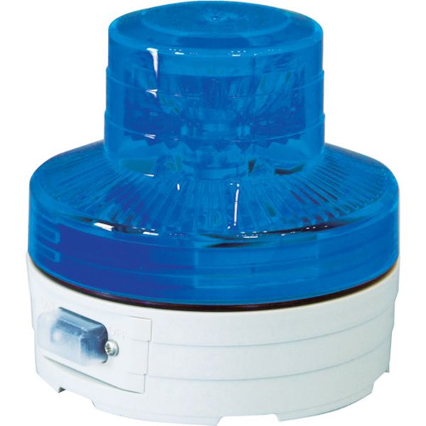 電池式ＬＥＤ回転灯ニコＵＦＯ　常時点灯タイプ　青