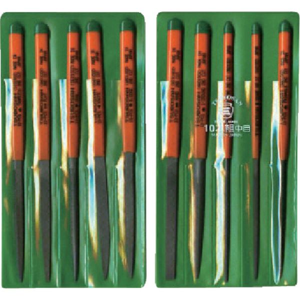 組ヤスリセット　１０本組　中目