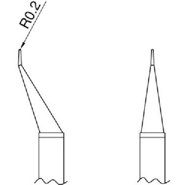 こて先　ＣＨＩＰ　０．５Ｉ型２本入り