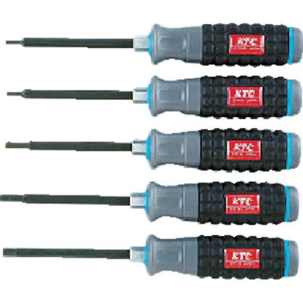 樹脂柄ヘキサゴンドライバセット［５本組］