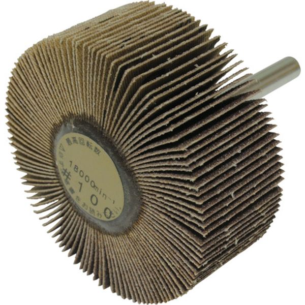 軸付フラップホイール100＃ 10個入り