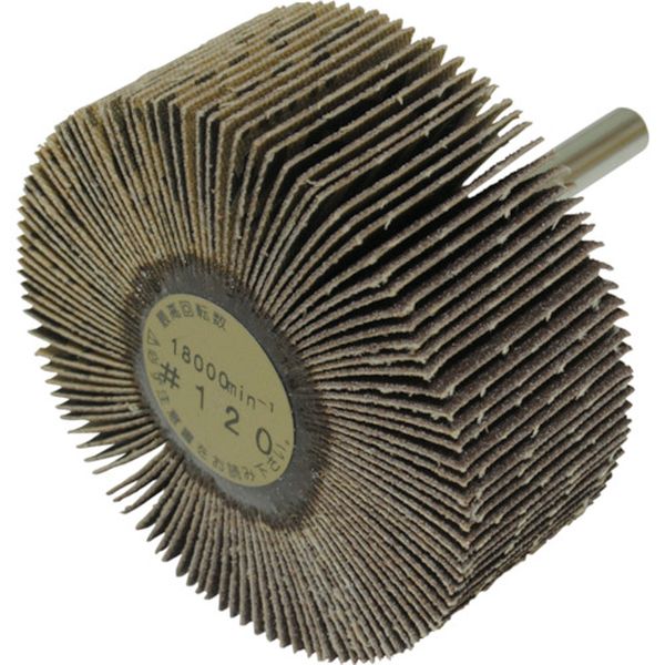 軸付フラップホイール120＃ 10個入り