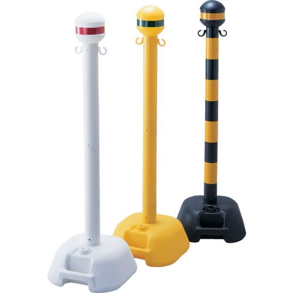 チェーンスタンド（ボーダースタンド）　黄　１１２２×３３０ｍｍ