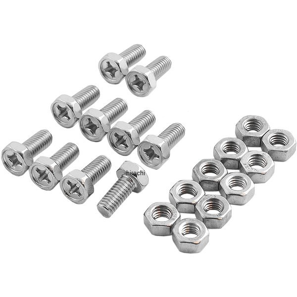 ユアサ ボルト/ナットセット 6 x 14mm (5セット入り)