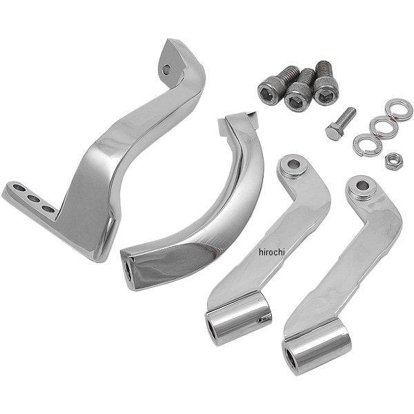 ドライバーフットボード取り付けブラケット 84年-08年 FLT