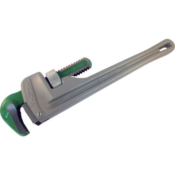 アルミ製ストレートパイプレンチ（被覆管専用）