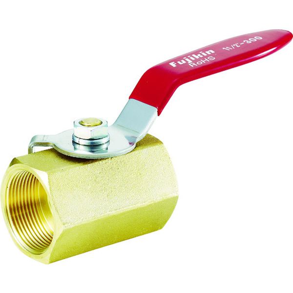 フジキン　黄銅製１．９６ＭＰａミニボール弁４０Ａ（１　１／２）