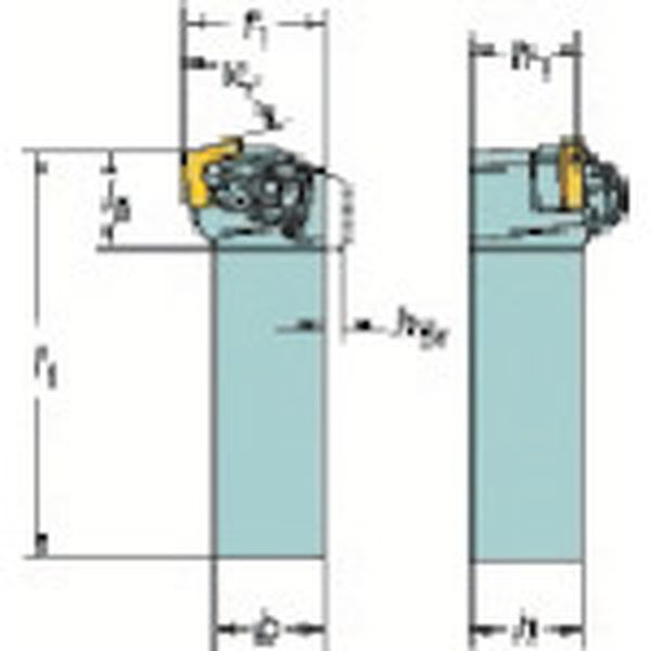 コロターンＲＣ　ネガチップ用シャンクバイト