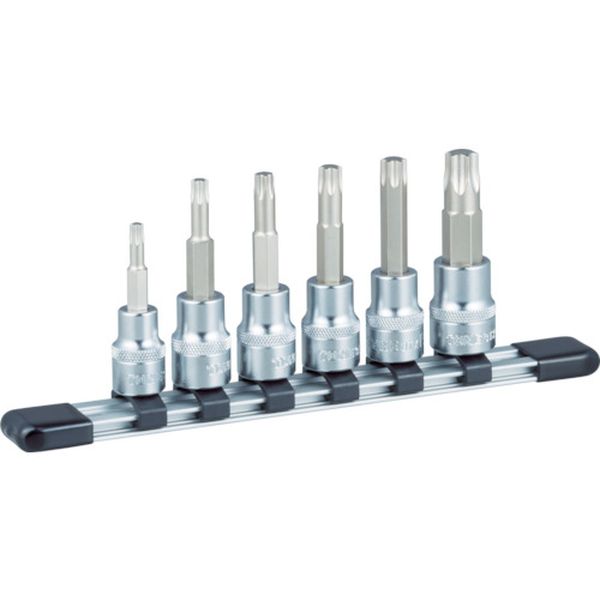 トルクスソケットセット（強力タイプホルダー付）　６ｐｃｓ