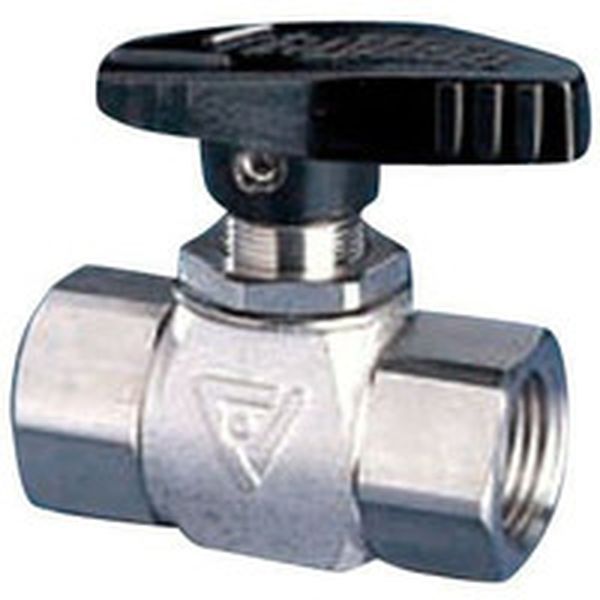 フジキン　ステンレス鋼製４．９０ＭＰａパネルマウント式ボール弁