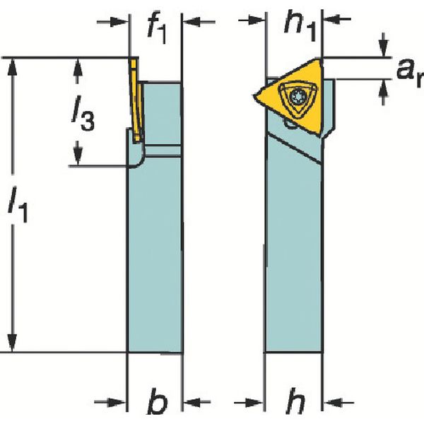 コロカット３　突切り・溝入れシャンクバイト