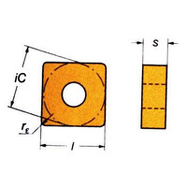 T-Max P 旋削用ネガ・チップ 4225 10個入り