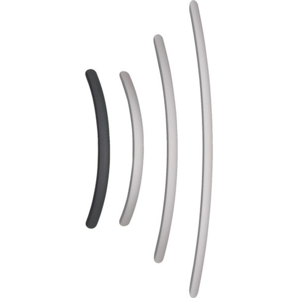 アルミ製弓形ハンドルＳＯＲ型４００シルバー（１００－０１０－９６１