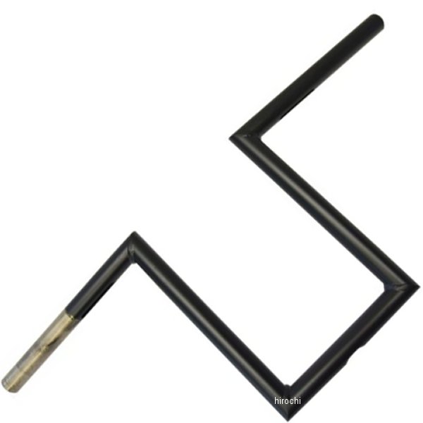 1インチ ハンドルバー ナローZ 10インチ 黒(つや消し)