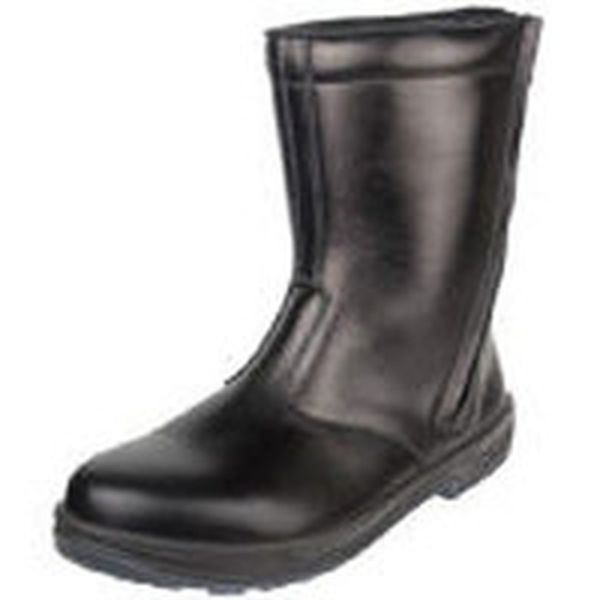 安全靴　半長靴　８５４４黒　２４．０ｃｍ