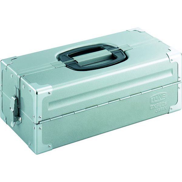 ツールケース（メタル）　Ｖ形２段式　シルバー