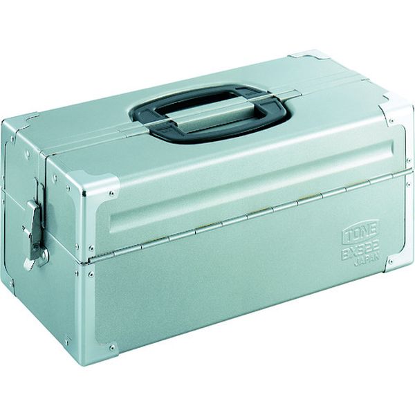 ツールケース（メタル）　Ｖ形２段式　シルバー