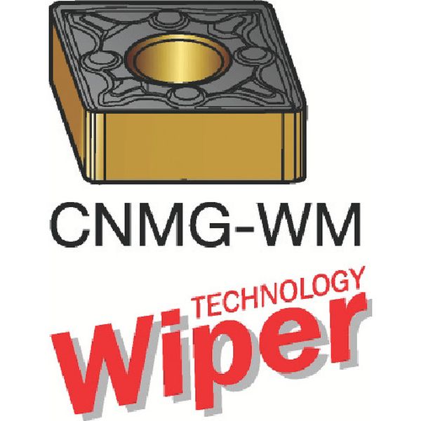 CNMG120408WMX   T-Max P 旋削用ネガ・チップ 3215 10個入り