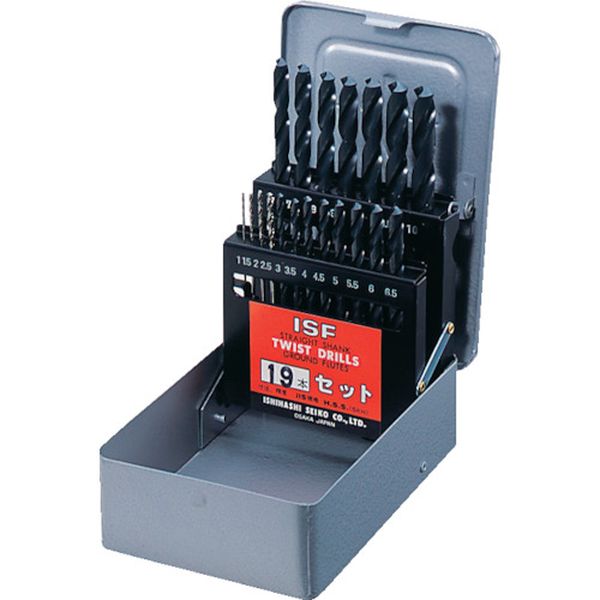 ストレートドリル　１９本組セット