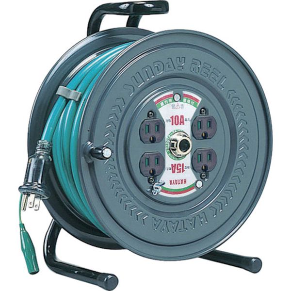 アッパーリール　単相１００Ｖアース付　３．５ｓｑ　２０ｍ