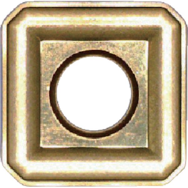 フェイス加工用Sタイプ並級チップ 超硬M種 TiNコーティング 12個入り