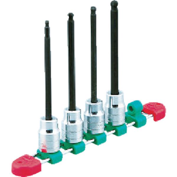 １２．７ｓｑ．ロングヘキサゴンビットソケットセット［９コ組］