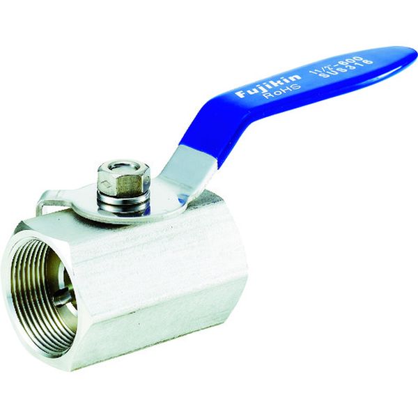 フジキン　ステンレス鋼製３．９２ＭＰａミニボール弁３２Ａ（１　１／４）