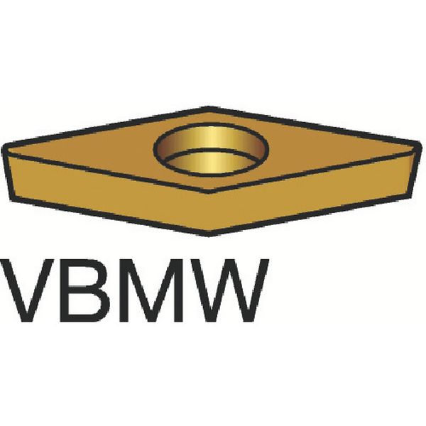 コロターン107 旋削用ポジ・チップ H13A 10個入り