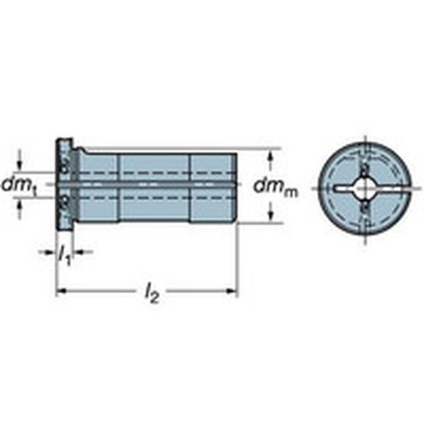 丸シャンクバイト用イージーフィックススリーブ