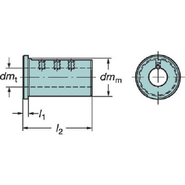 丸シャンクバイト用イージーフィックススリーブ