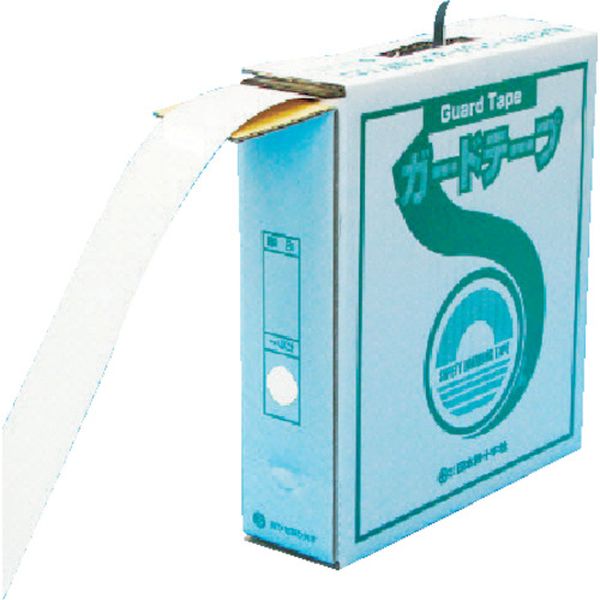 ラインテープ（ガードテープ）　白　再剥離タイプ　５０幅×１００ｍ　屋内用