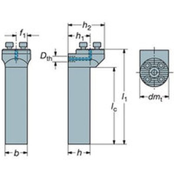 コロターンＳＬ　シャンクアダプタ