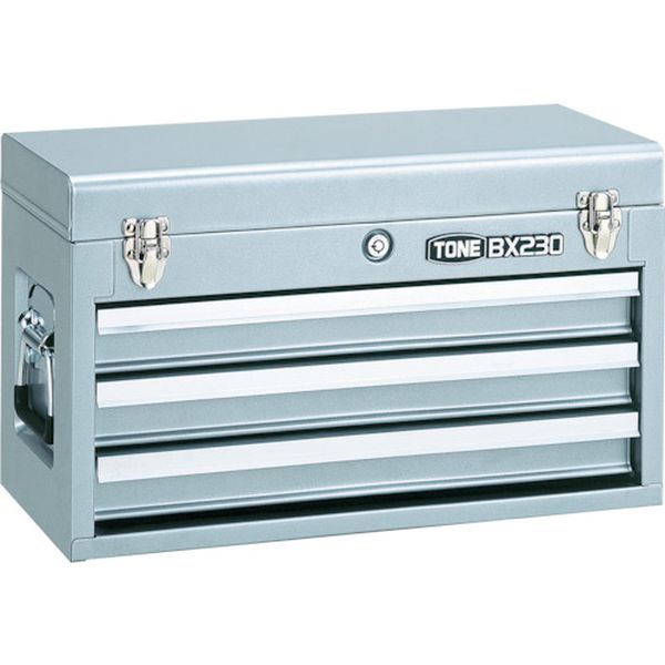 ツールチェスト　５０８Ｘ２３２Ｘ３０２ｍｍ　シルバー