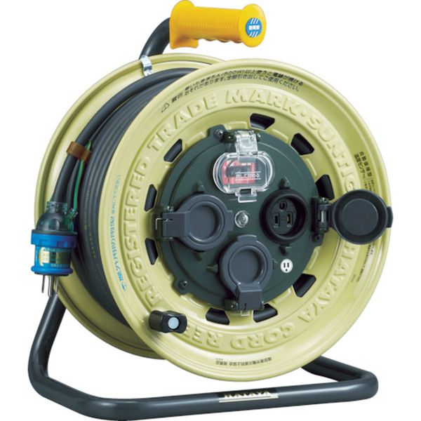 サンタイガーレインボーリール　単相１００Ｖ　３０ｍ　アース・ブレーカー付