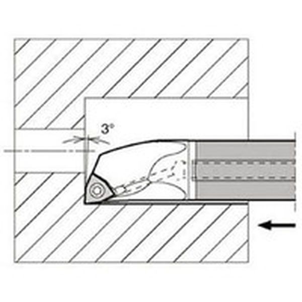 内径加工用ホルダ