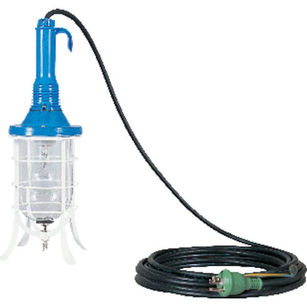 防雨＜密閉型＞アース付耐震ハンドランプ１００Ｗ