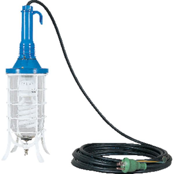 防雨＜密閉型＞アース付蛍光ハンドランプ２７Ｗ