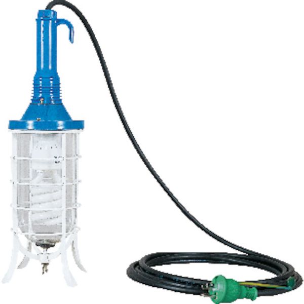 防雨＜密閉型＞アース付蛍光ハンドランプ２７Ｗ