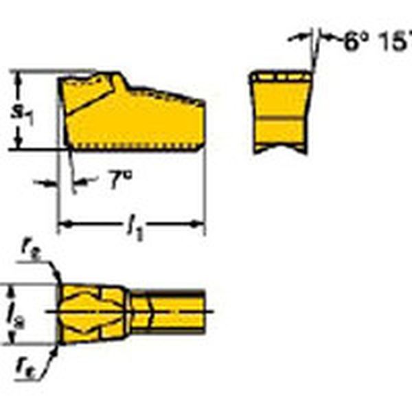 L151.2500055E   T-Max Q-カット 突切り・溝入れチップ 4225 10個入り