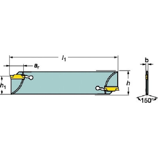 コロカット１・２　突切りブレード（ダブルエンドタイプ）