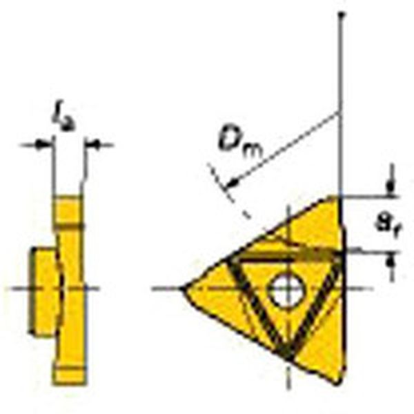 コロカット3 突切り・溝入れチップ 1125 10個入り