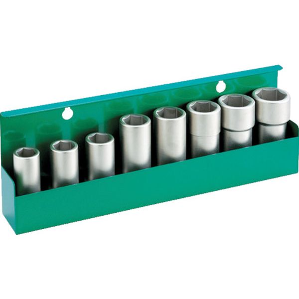 インパクト用ロングソケットセット（壁掛式）　８ｐｃｓ