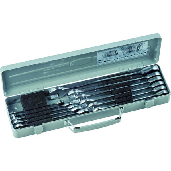 ラチェットめがねレンチセット　１０ｐｃｓ